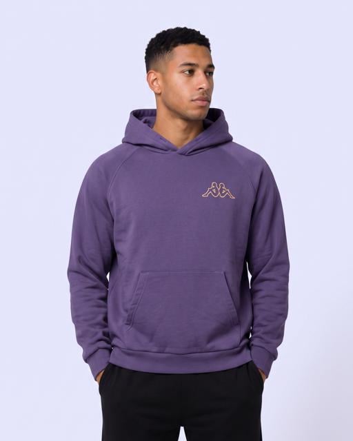 Mor Authentic Onial Tur Erkek Mor Viyole Oversize Hoodie - KAPPA® Türkiye