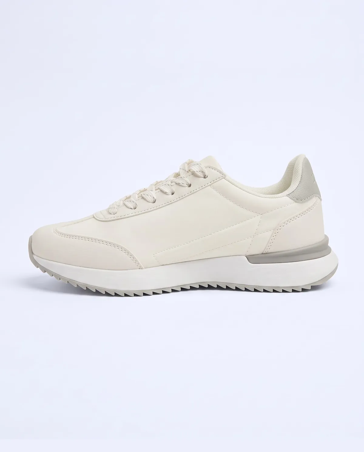 Beyaz Placa Kadın Beyaz Sneaker