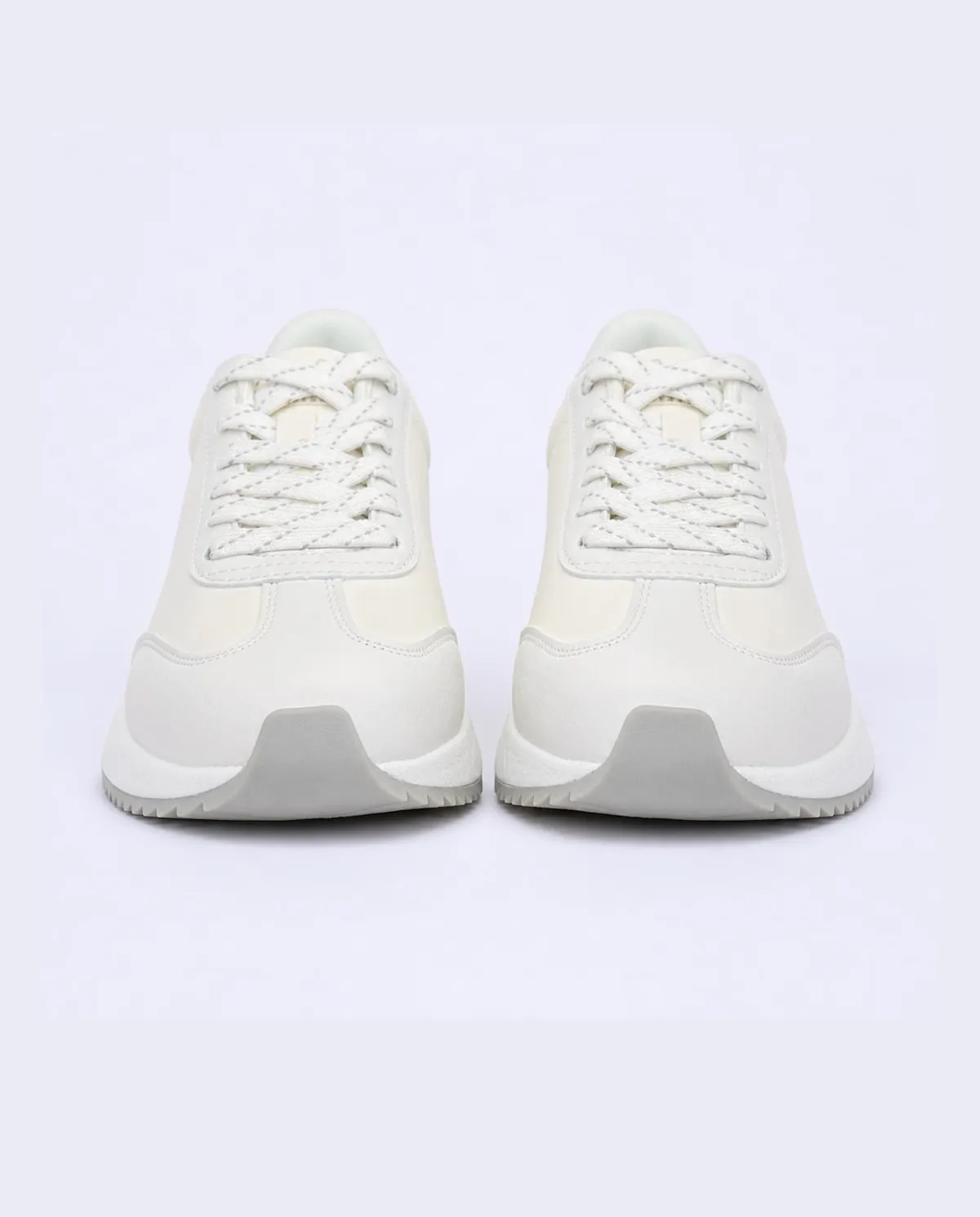 Beyaz Placa Kadın Beyaz Sneaker