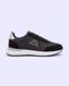 Siyah-Placa Kadın Beyaz Sneaker