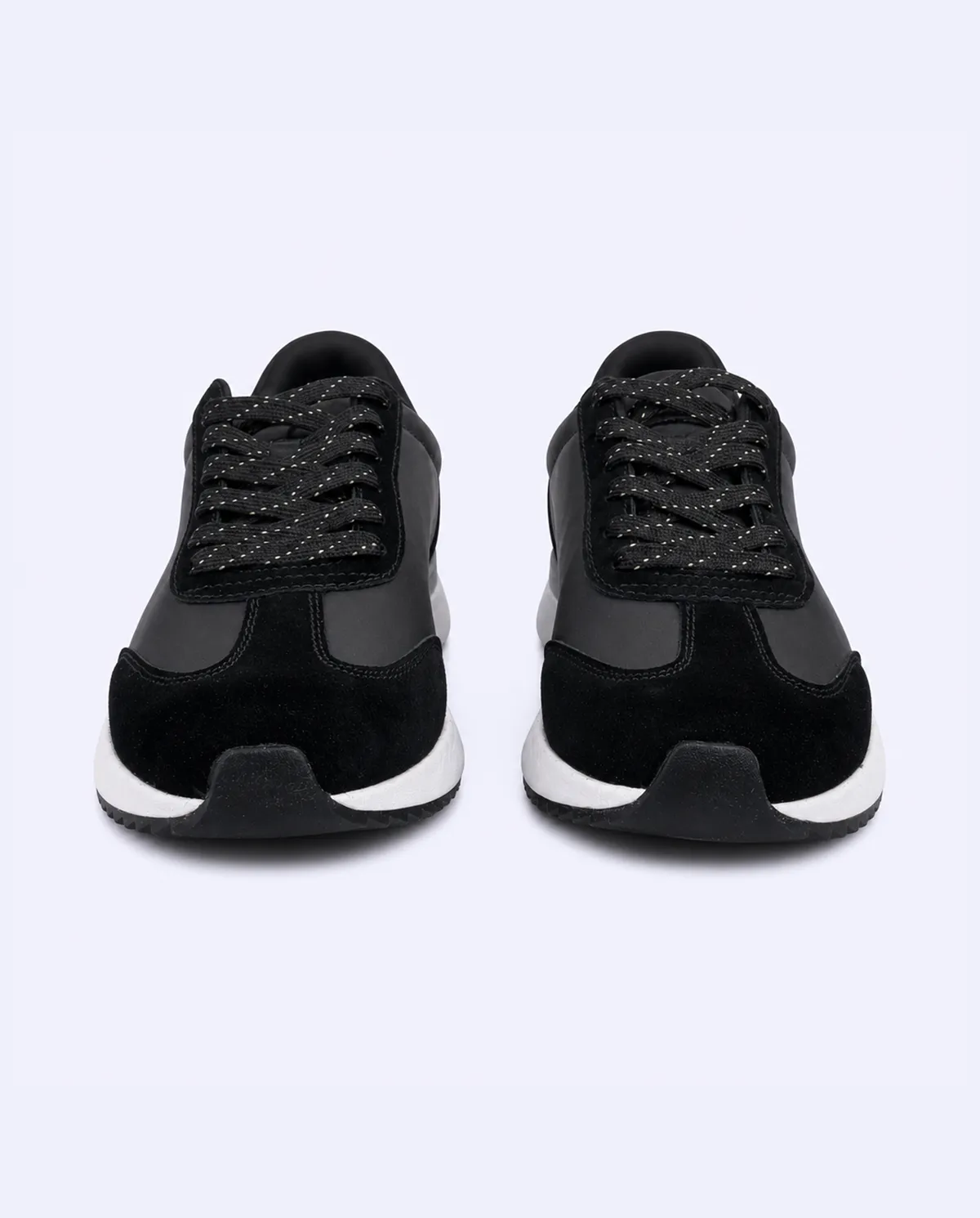 Siyah Placa Kadın Siyah Sneaker