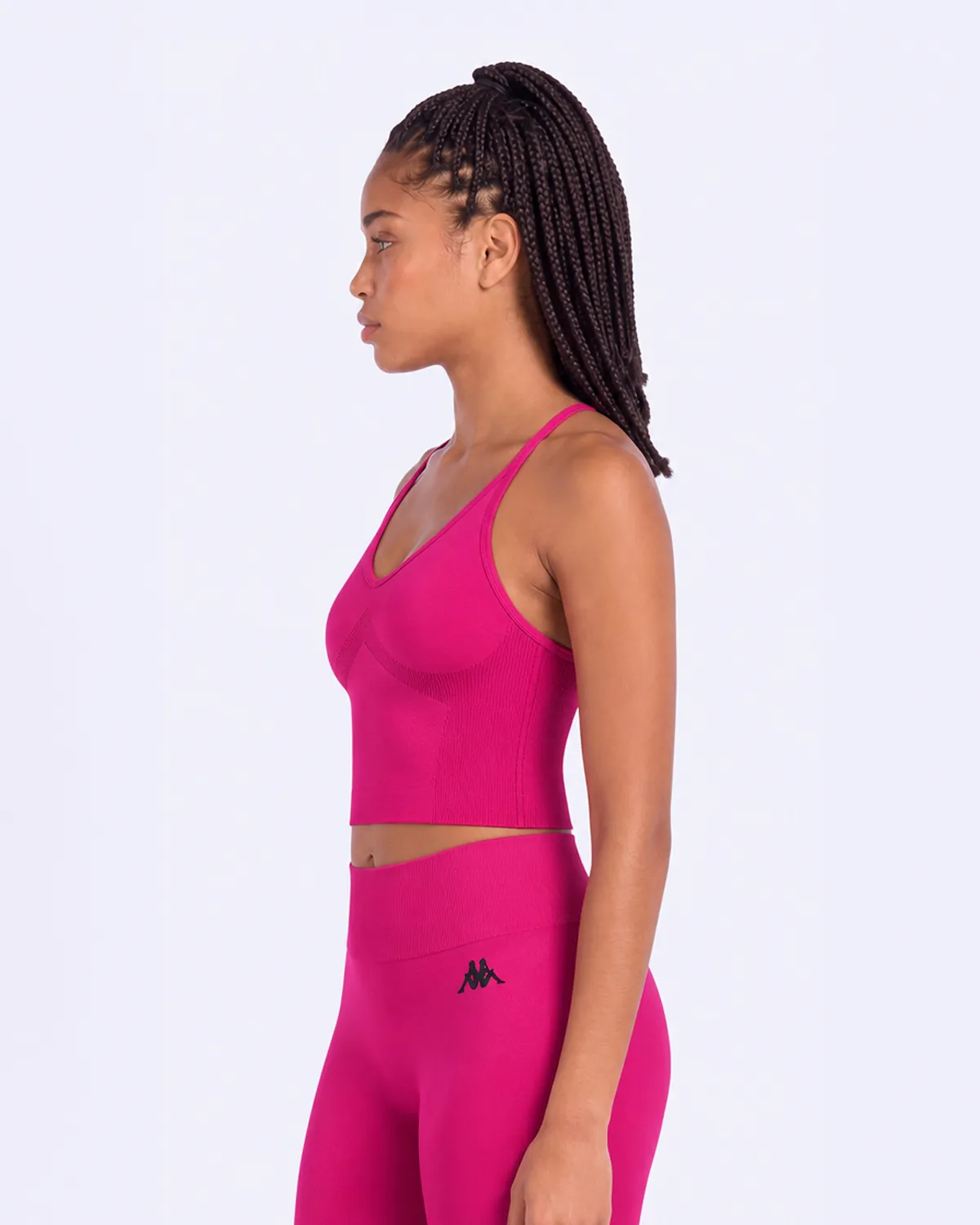 Pembe Gelly Kadın Fuşya Pembe Skin Atlet
