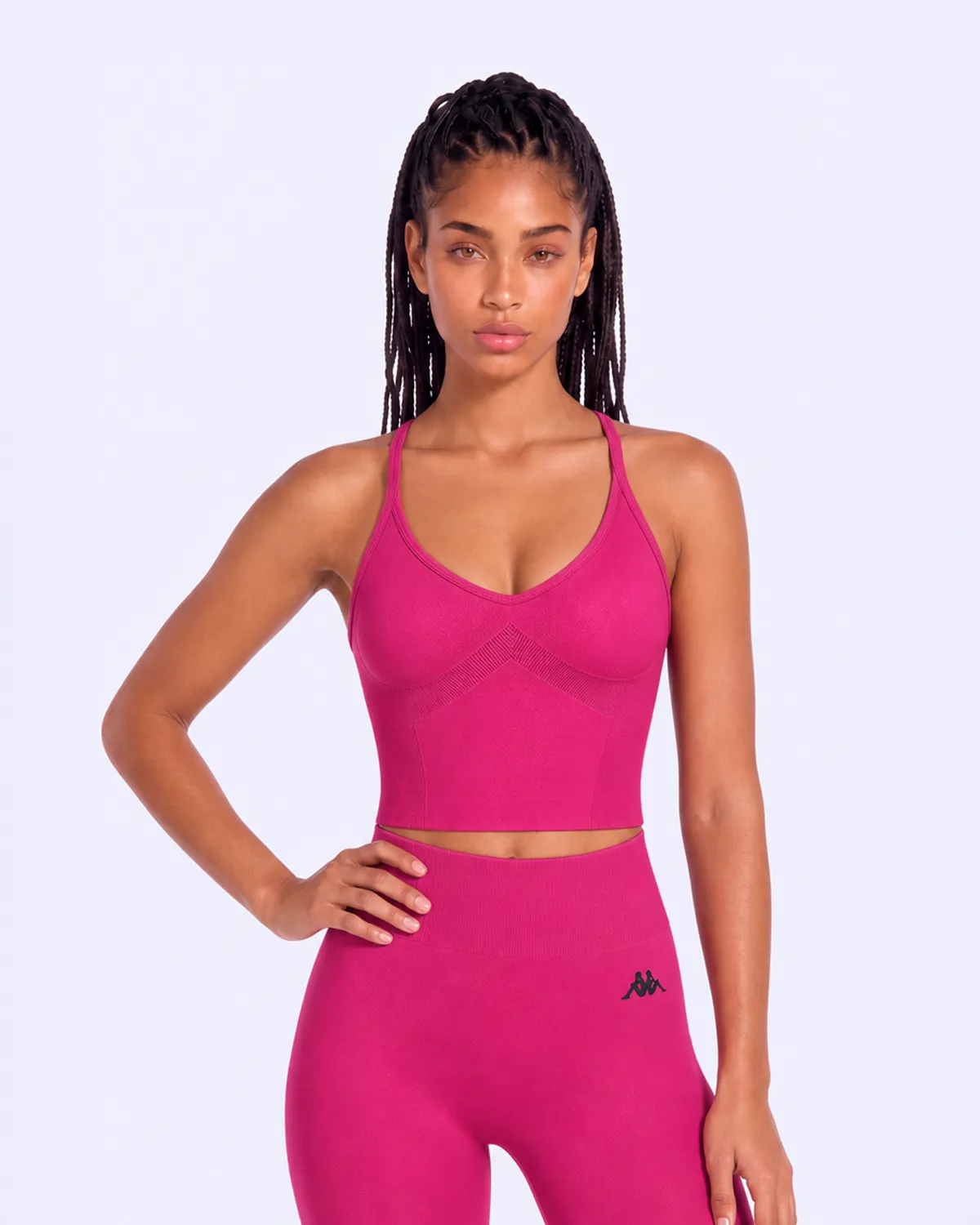 Pembe Gelly Kadın Fuşya Pembe Skin Atlet
