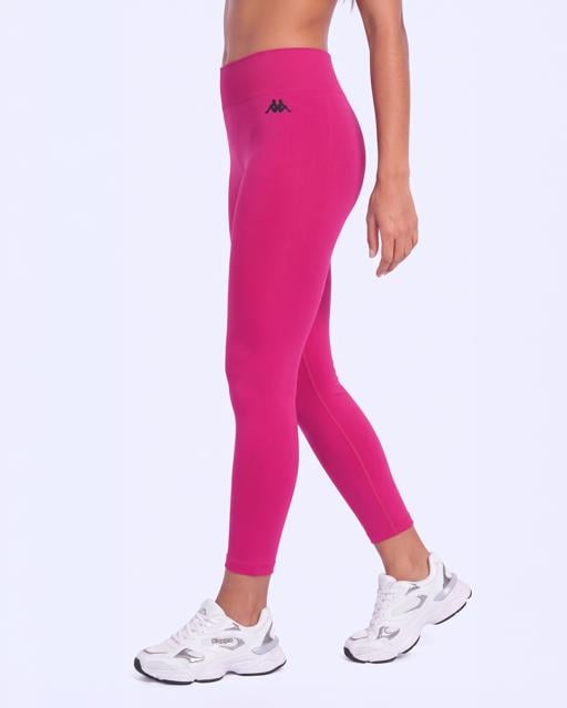 Pembe Sida Tayt Kadın Fuşya Pembe Slim Tayt - KAPPA® Türkiye