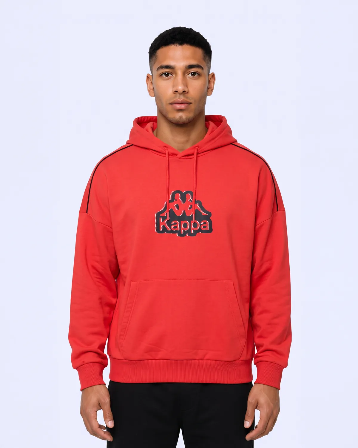 Turuncu Logo İrente Tur Erkek Koyu Turuncu Regular Hoodie