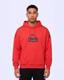 Turuncu-Logo İrente Tur Erkek Gri Regular Hoodie