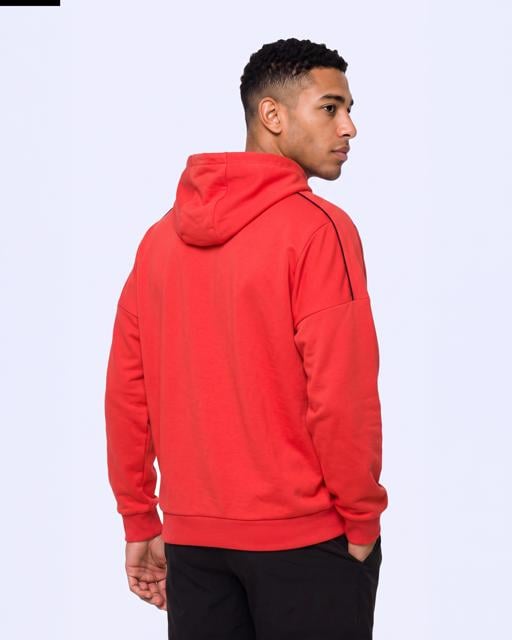 Turuncu Logo İrente Tur Erkek Koyu Turuncu Regular Hoodie - KAPPA® Türkiye