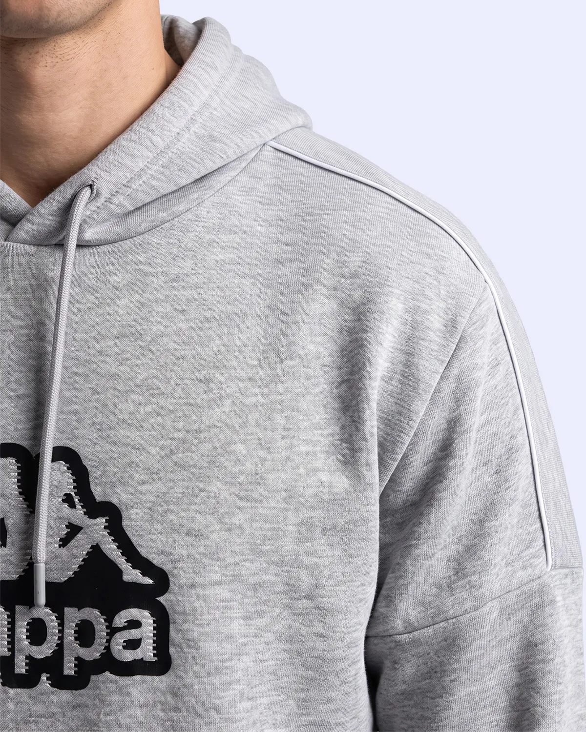Gri Logo İrente Tur Erkek Gri Regular Hoodie
