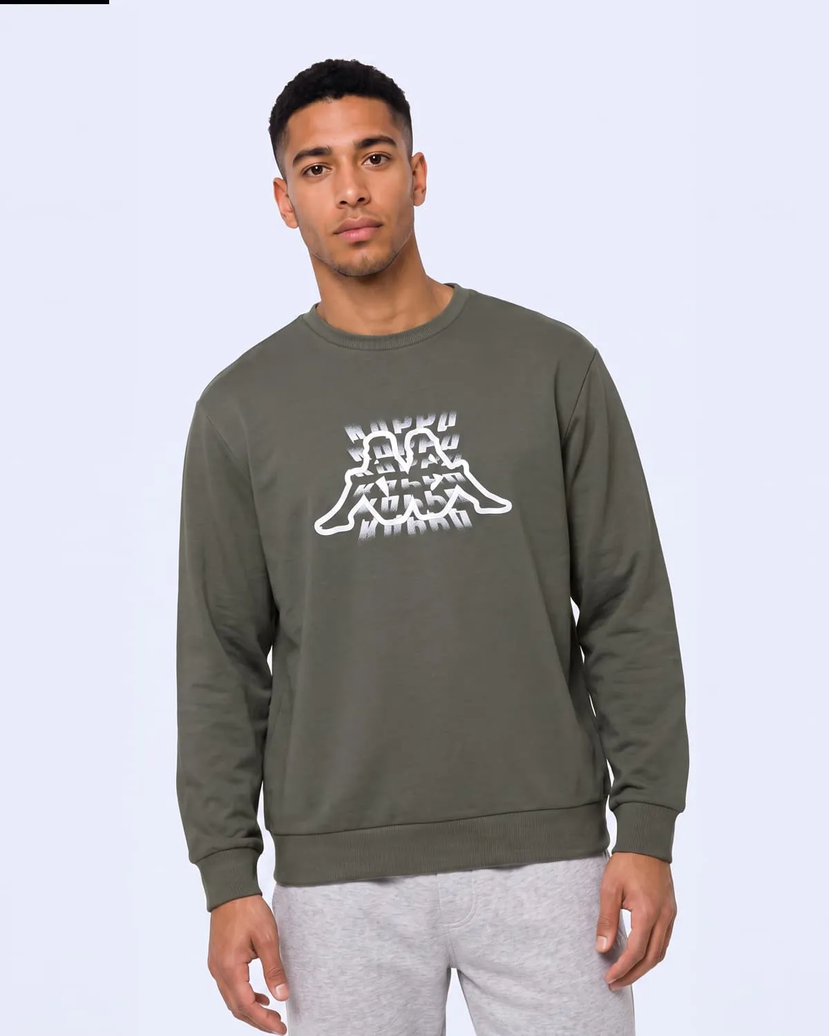 Yeşil Logo İrbidden Tur Erkek Yeşil Regular Sweatshirt