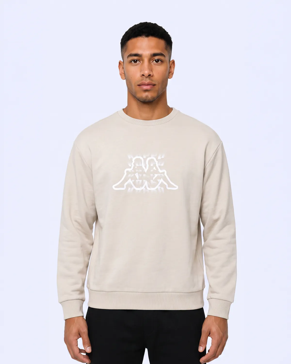Bej Logo İrbidden Tur Erkek Bej Regular Sweatshirt