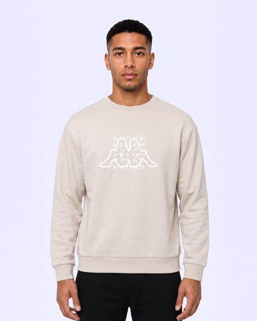 Bej Logo İrbidden Tur Erkek Bej Regular Sweatshirt - KAPPA® Türkiye