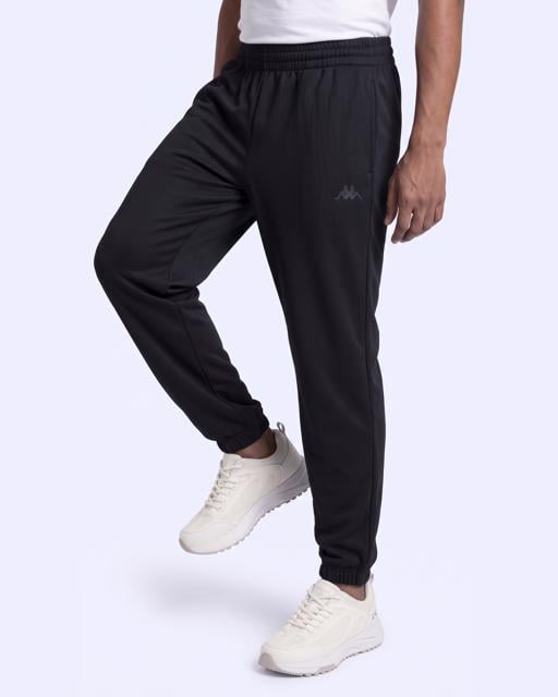 Siyah İzop Tur Erkek Siyah Regular Eşofman Altı - KAPPA® Türkiye