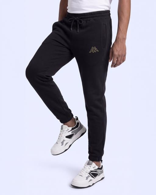 Siyah Authentic Olsix Tur Erkek Siyah Oversize Eşofman Altı - KAPPA® Türkiye