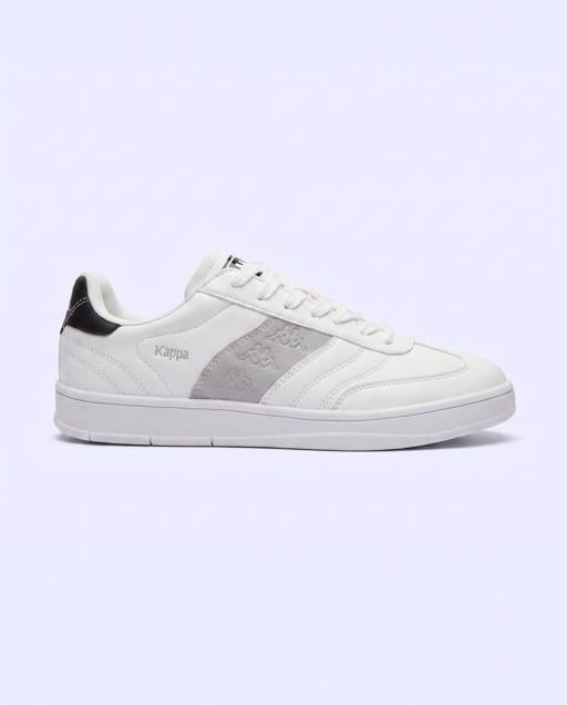 Beyaz Sola Erkek Beyaz-Siyah Sneaker - KAPPA® Türkiye