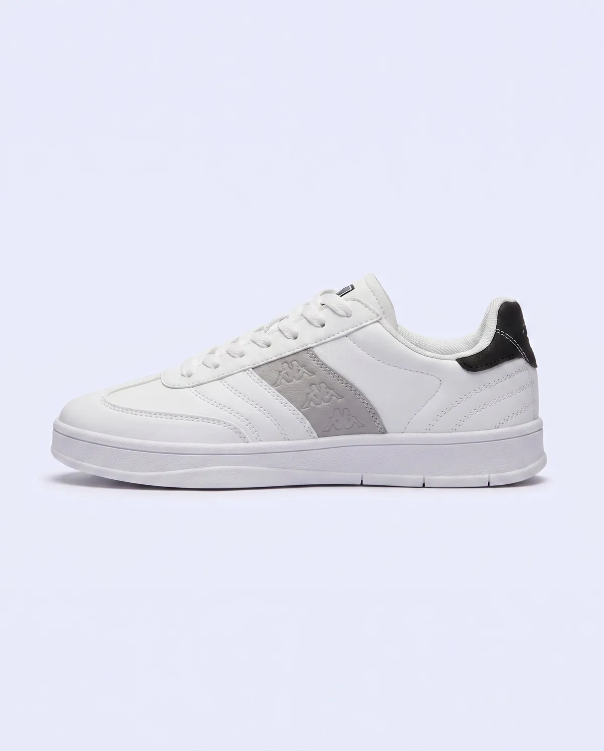 Beyaz Kp-1077 Erkek Beyaz-Siyah Sneaker