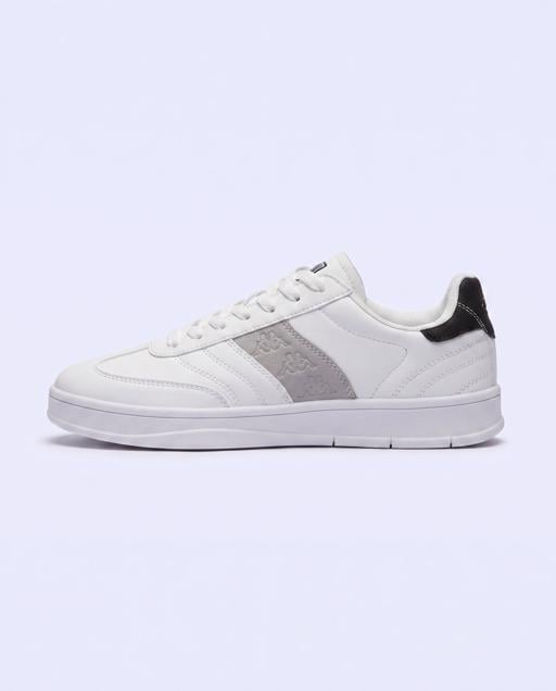 Beyaz Sola Erkek Beyaz-Siyah Sneaker - KAPPA® Türkiye
