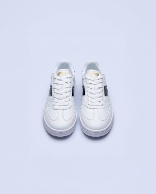 Beyaz Veludo Kadın Beyaz-Siyah Sneaker - KAPPA® Türkiye