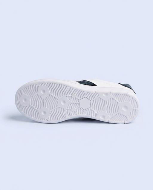 Beyaz Veludo Kadın Beyaz-Siyah Sneaker - KAPPA® Türkiye