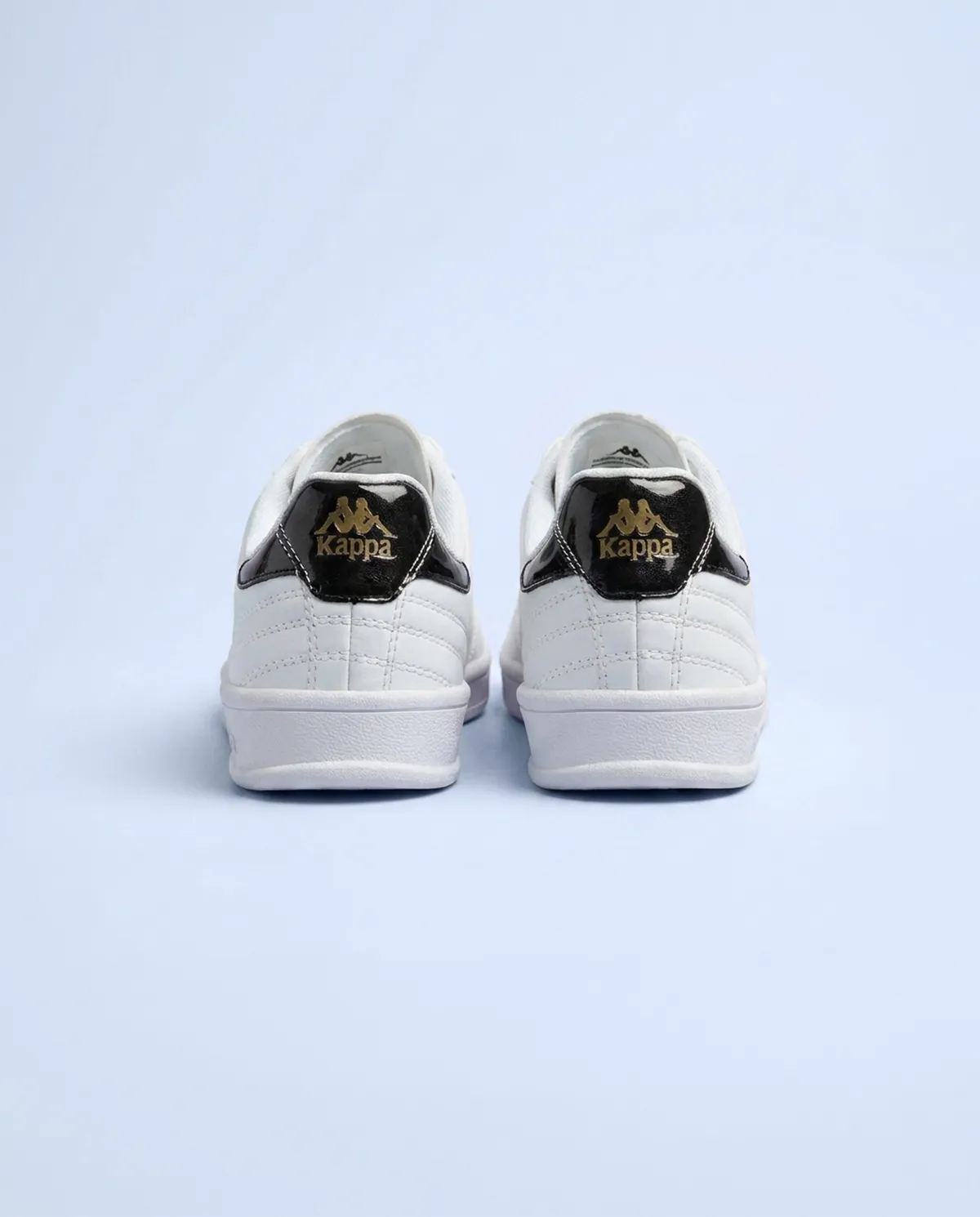 Beyaz Veludo Kadın Beyaz-Siyah Sneaker