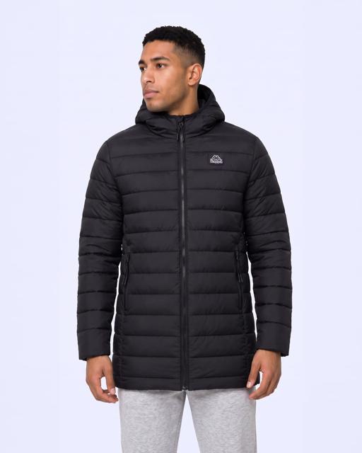 Siyah Logo Rinas Long Erkek Siyah Regular Mont - KAPPA® Türkiye