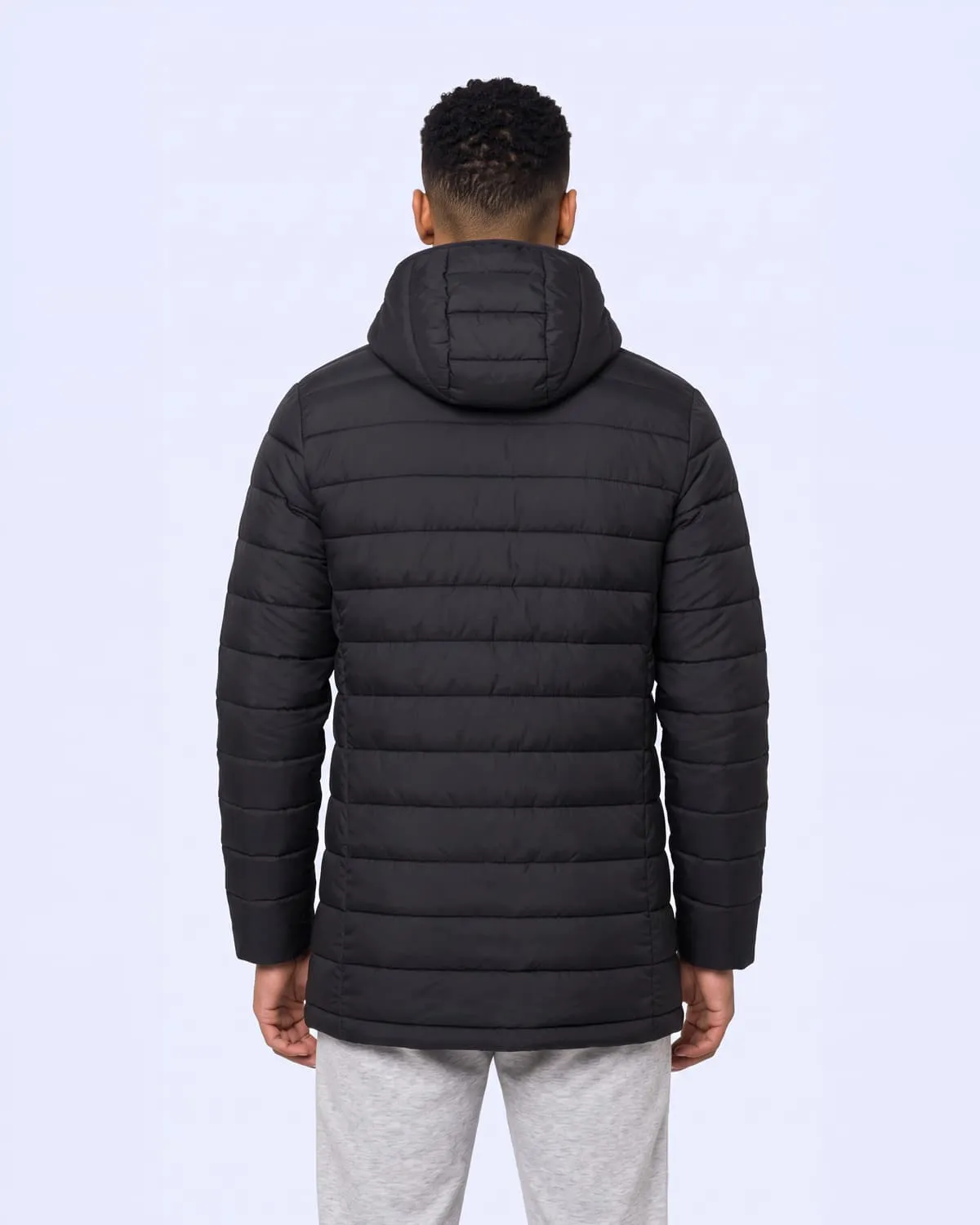 Siyah Logo Rinas Long Erkek Siyah Regular Mont