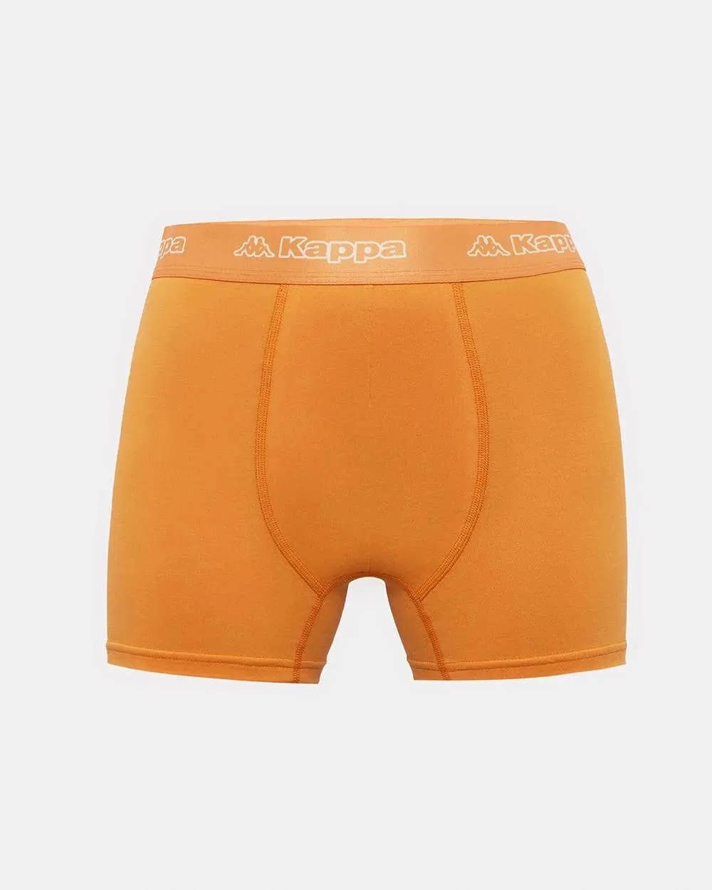 Siyah Logo Fuego 3 Pack Erkek Siyah-Turuncu-Lacivert Slim Boxer