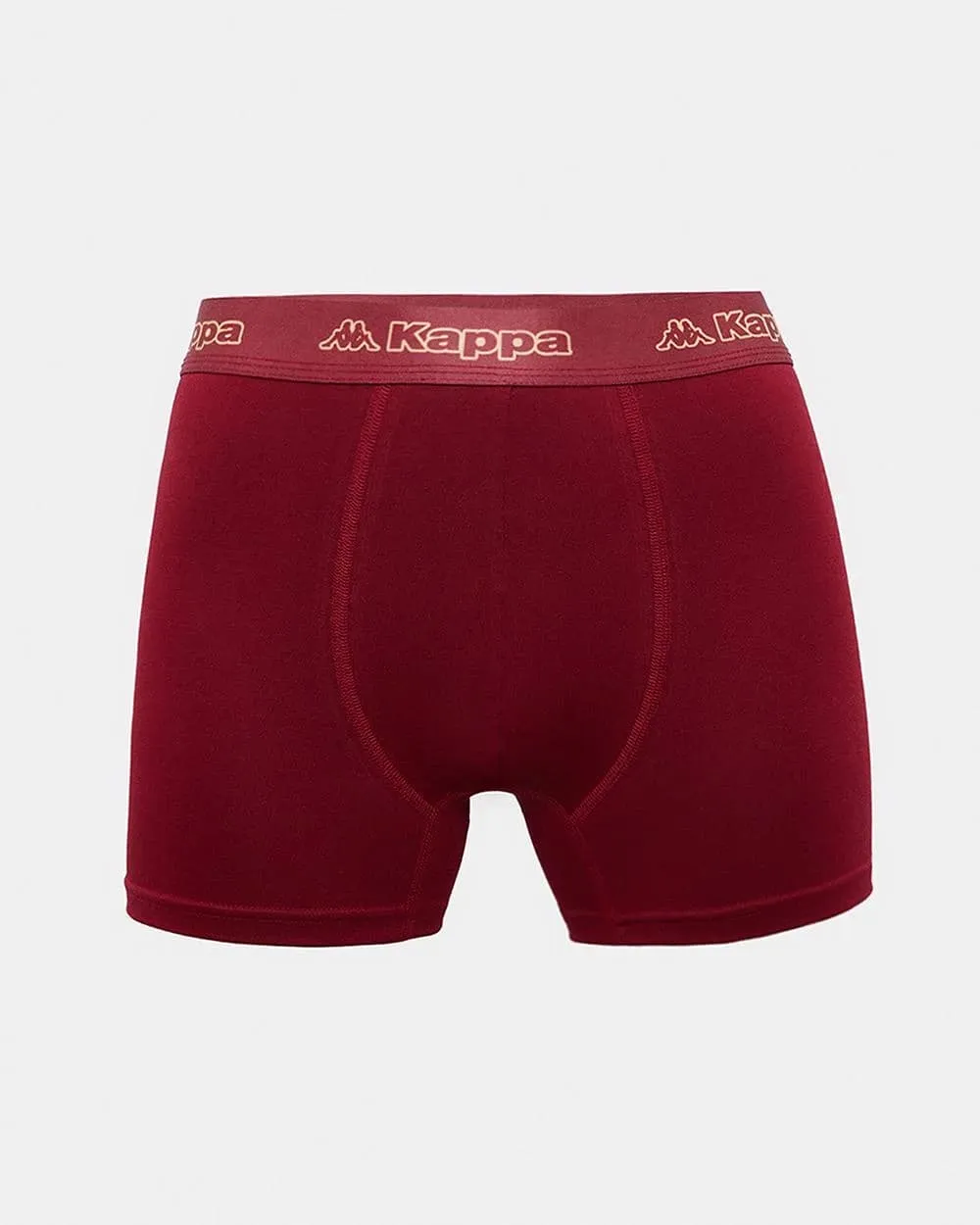 Siyah Logo Fuego 3 Pack Erkek Siyah-Lacivert-Bordo Slim Boxer