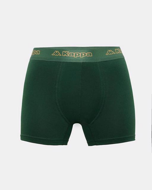 Siyah Logo Fuego 3 Pack Erkek Siyah-Lacivert-Haki Regular Boxer - KAPPA® Türkiye