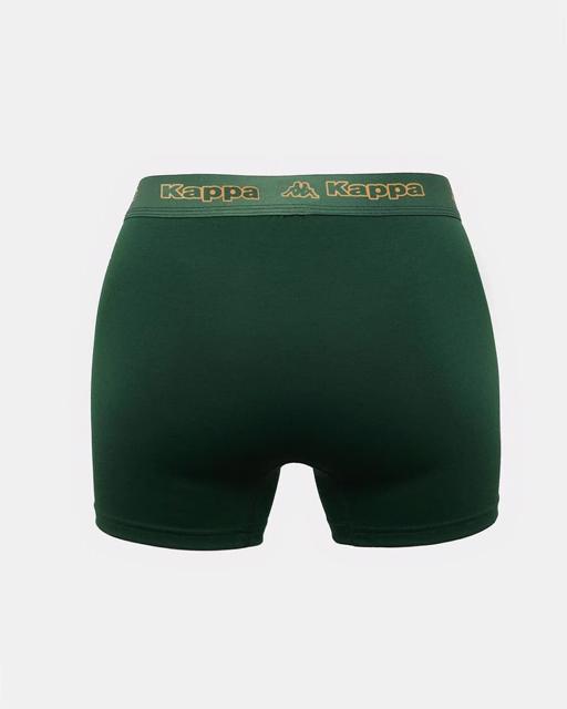 Siyah Logo Fuego 3 Pack Erkek Siyah-Lacivert-Haki Regular Boxer - KAPPA® Türkiye