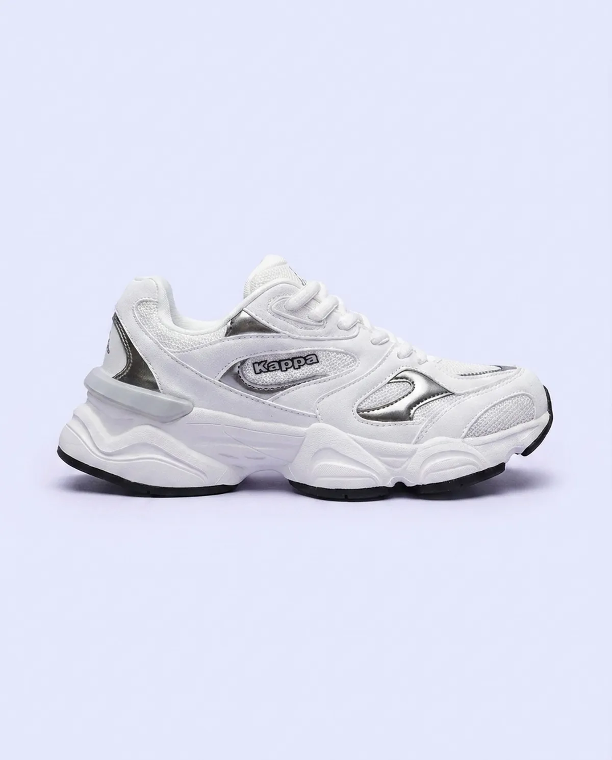 Beyaz Kp-1005 Kadın Beyaz-Gri Sneaker