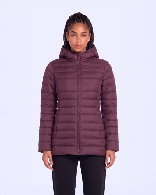 Siyah Logo Rijun Kadın Bordo Regular Mont - KAPPA® Türkiye
