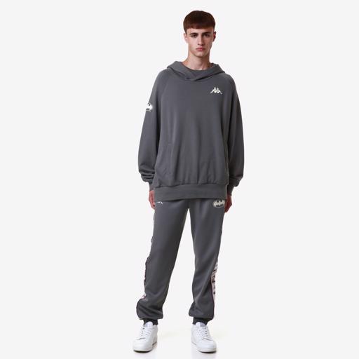 Gri Authentic Zefiro Warner Bros - Batman Erkek Gri Regular Fit Hoodie - KAPPA® Türkiye