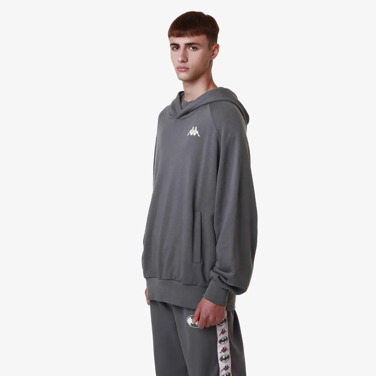 Gri Authentic Zefiro Warner Bros - Batman Erkek Gri Regular Fit Hoodie