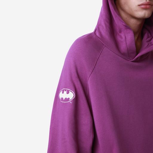 Mor Authentic Zefiro Warner Bros - Batman Erkek Lila Regular Fit Hoodie - KAPPA® Türkiye
