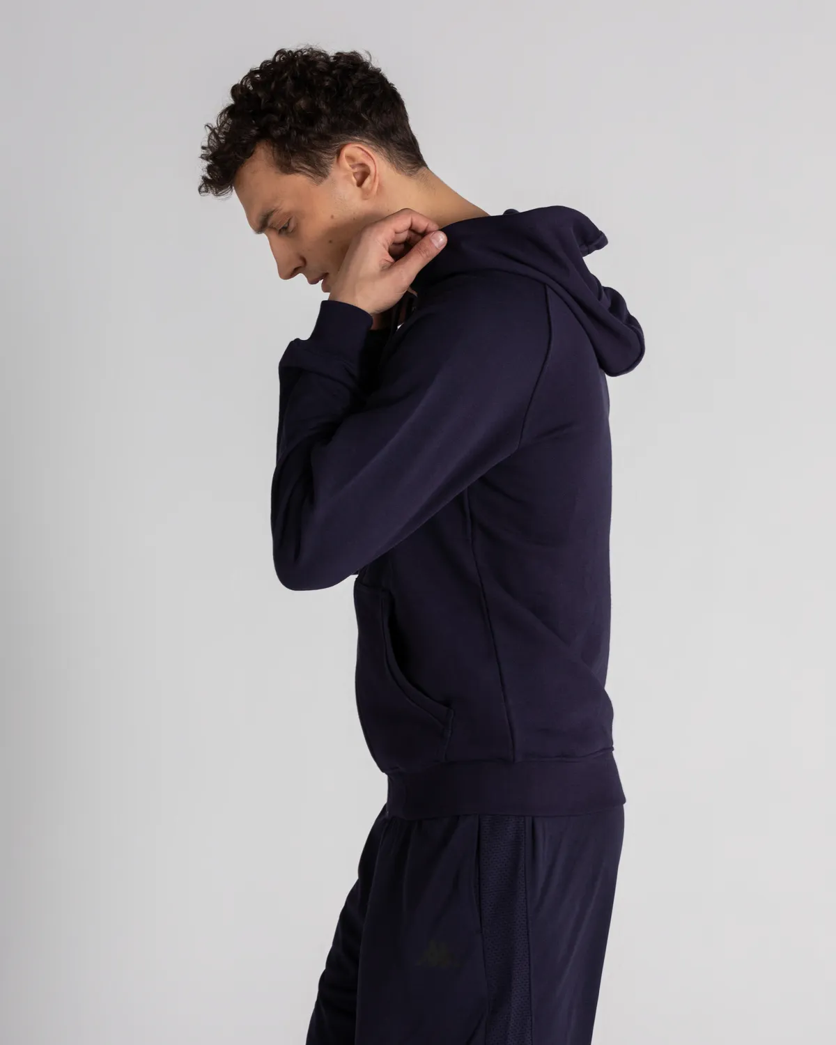 Mavi Logo Jackus Slim  Erkek Lacivert Slim Fit Fermuarlı Eşofman Üstü