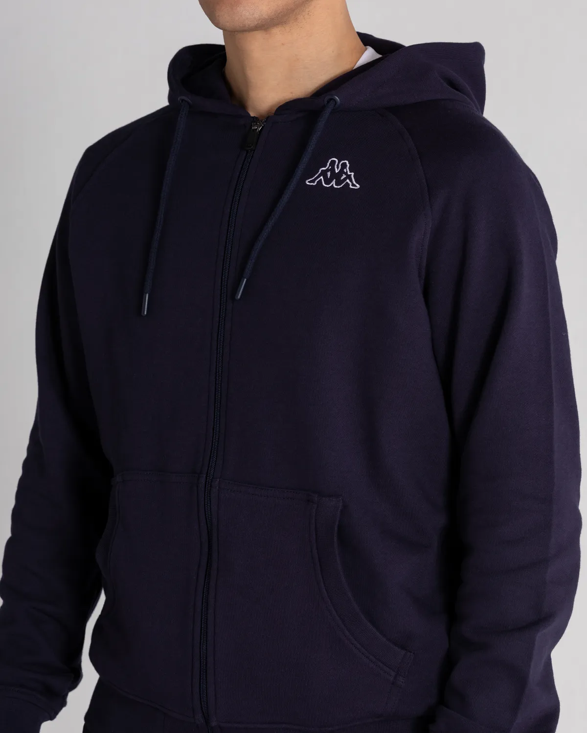 Mavi Logo Jackus Slim  Erkek Lacivert Slim Fit Fermuarlı Eşofman Üstü