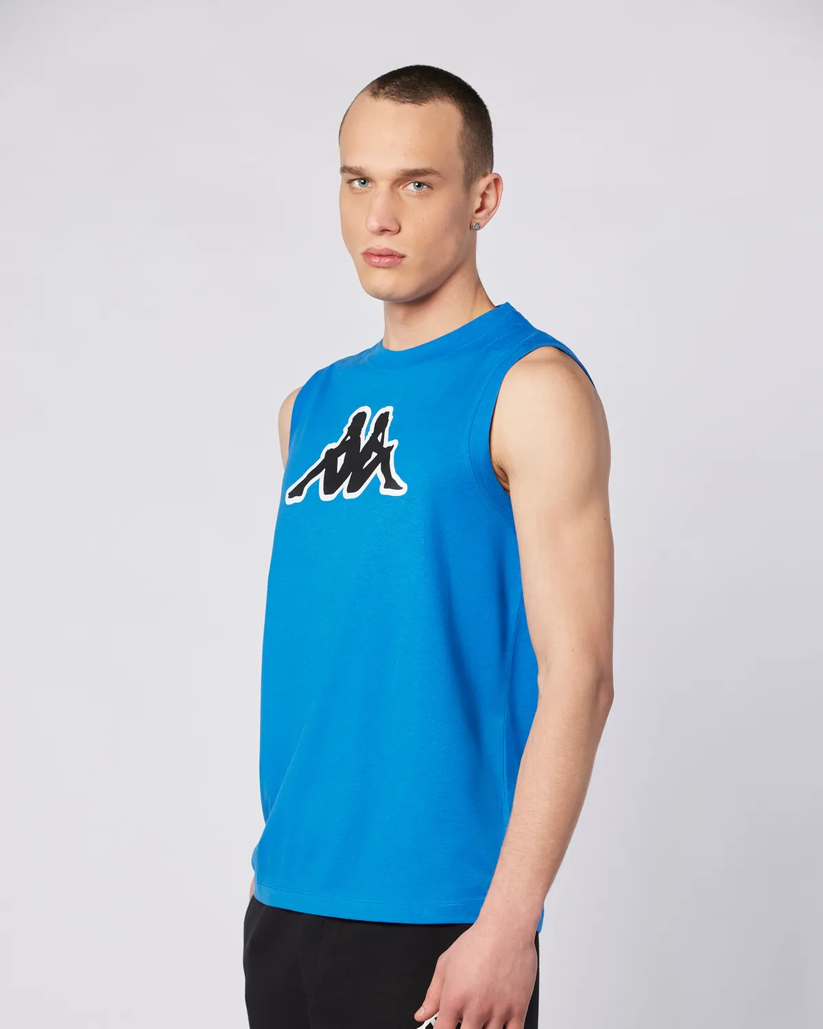 Mavi Logo Dwal  Erkek Mavi-Siyah-Beyaz Regular Fit Atlet