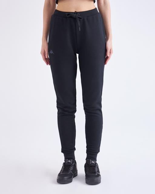 Siyah Authentic Tariayx Kadın Siyah Regular Fit Eşofman Altı - KAPPA® Türkiye