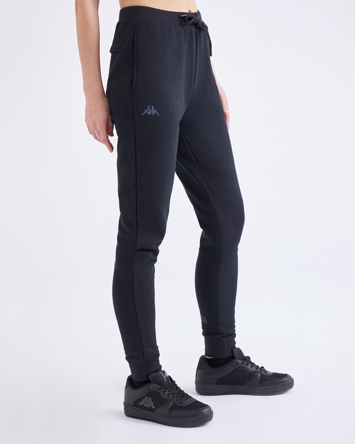 Siyah Authentic Tariayx  Kadın Siyah Regular Fit Eşofman Altı