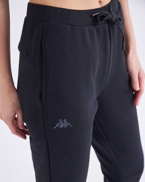 Siyah Authentic Tariayx Kadın Siyah Regular Fit Eşofman Altı - KAPPA® Türkiye