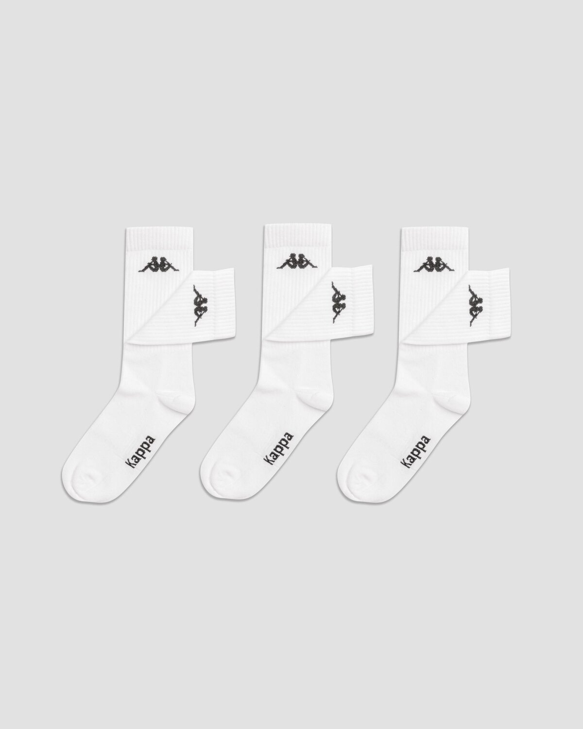 Beyaz Authentic Sally  3pack Unisex Beyaz Regular Fit Çorap