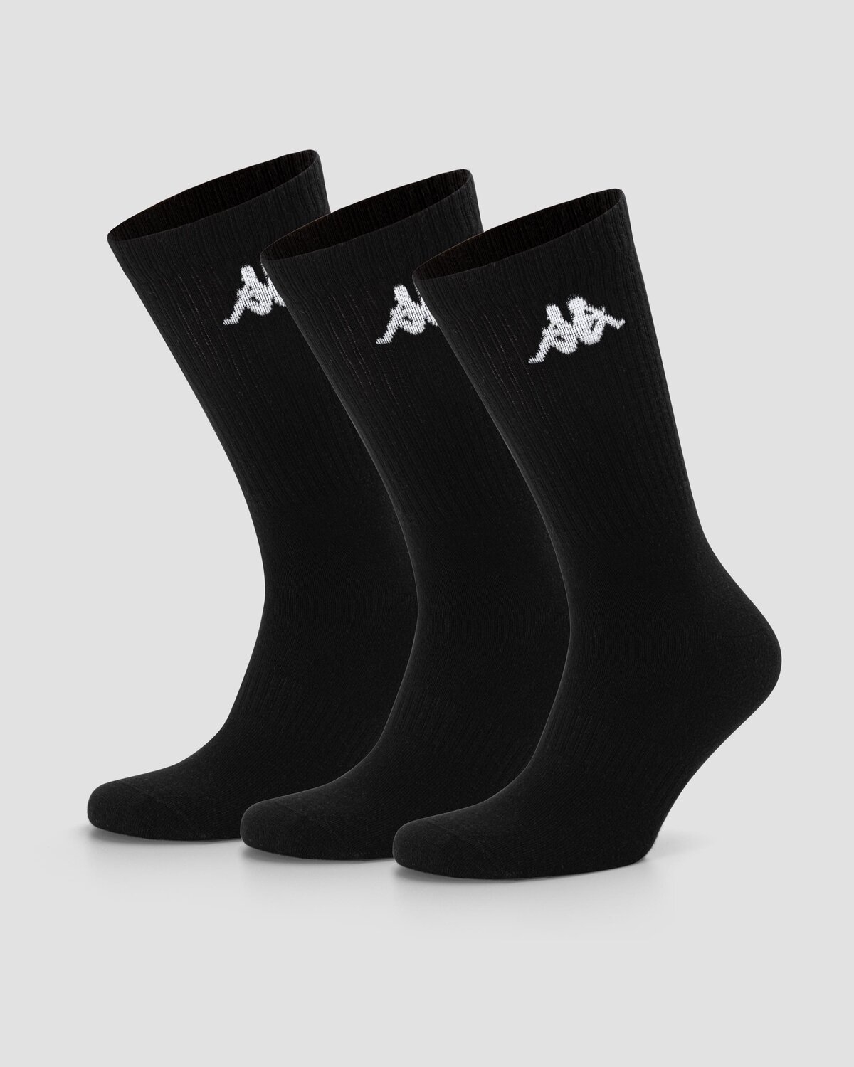 Siyah Authentic Sally  3pack Unisex Siyah Regular Fit Çorap