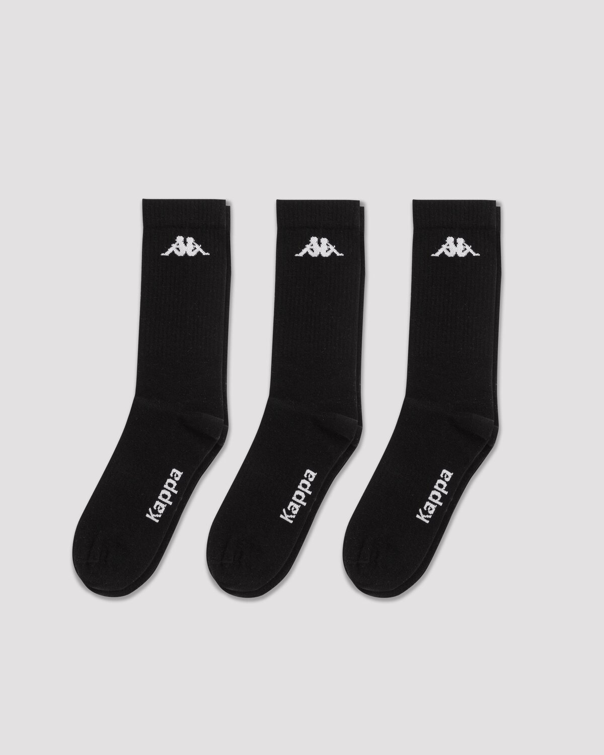 Siyah Authentic Sally  3pack Unisex Siyah Regular Fit Çorap