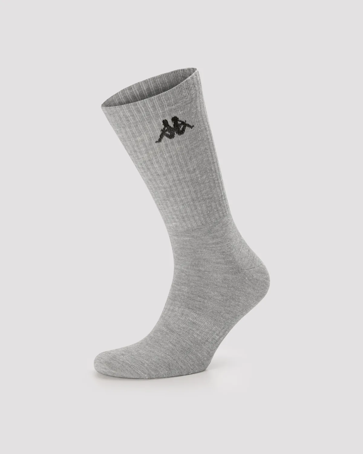 Gri Authentic Sally  3pack Unisex Gri -Siyah-Beyaz Regular Çorap