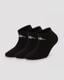 Authentic Sandy  3pack Unisex Siyah Regular Fit Çorap