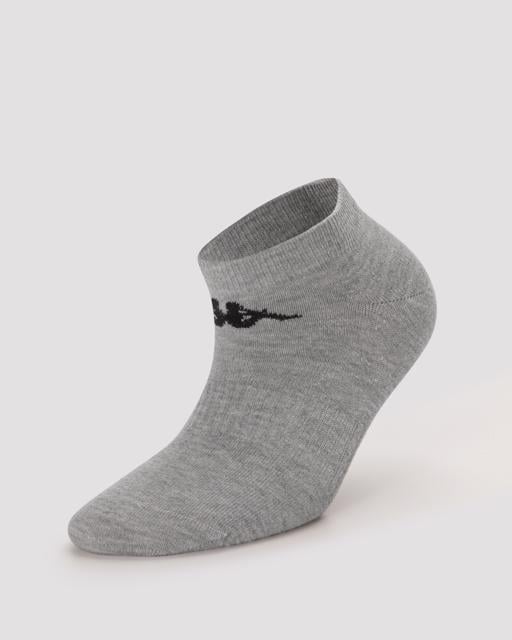Gri Authentic Sandy  3pack Unisex Gri -Siyah-Beyaz Regular Fit Çorap - KAPPA® Türkiye