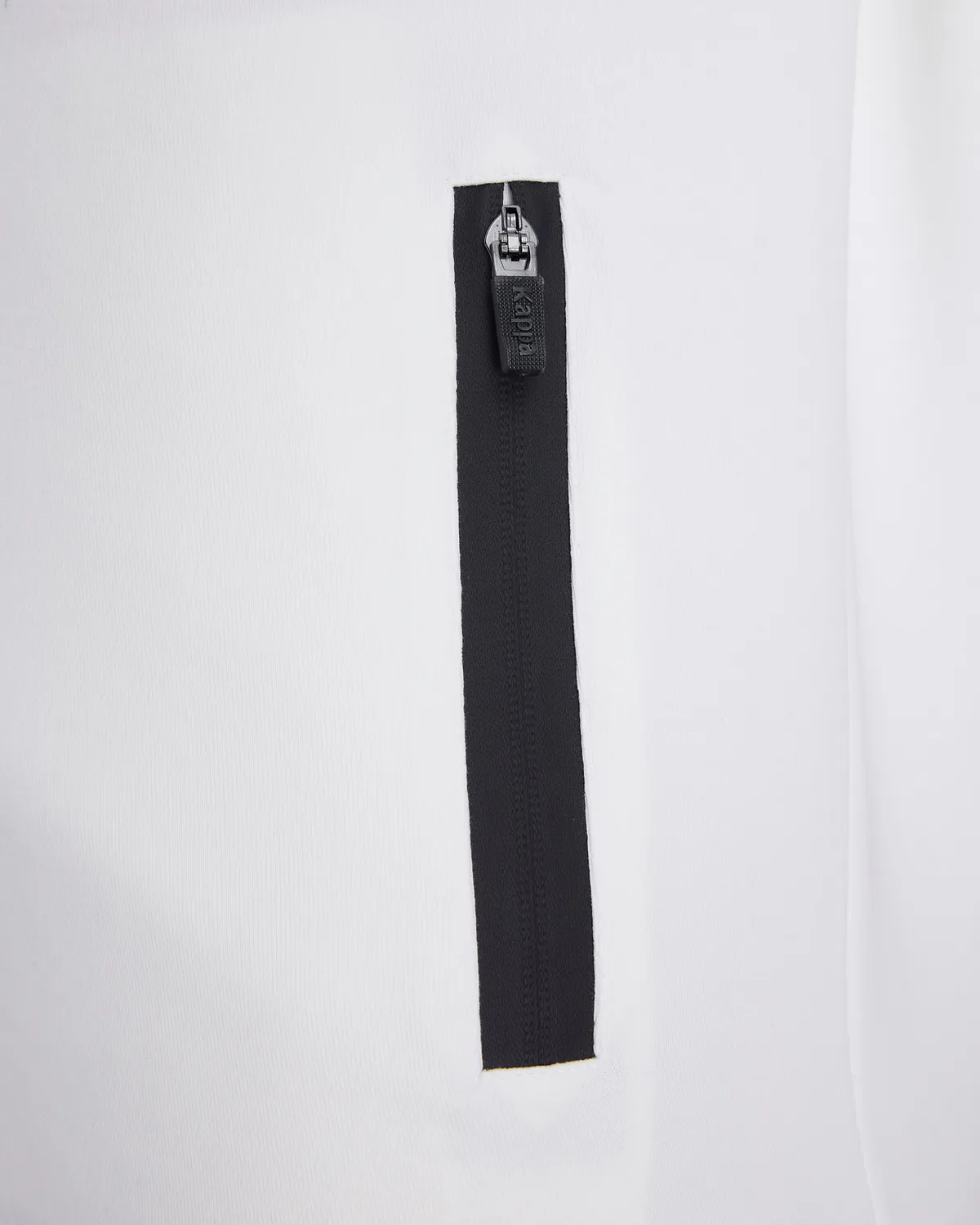 Beyaz Koradi Erkek Beyaz Regular Fit Fermuarlı Eşofman Üstü