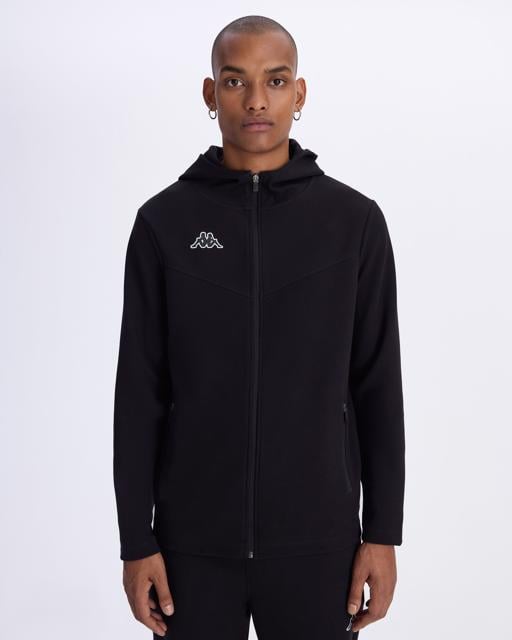 Siyah Koradi Erkek Siyah Regular Fit Fermuarlı Eşofman Üstü - KAPPA® Türkiye