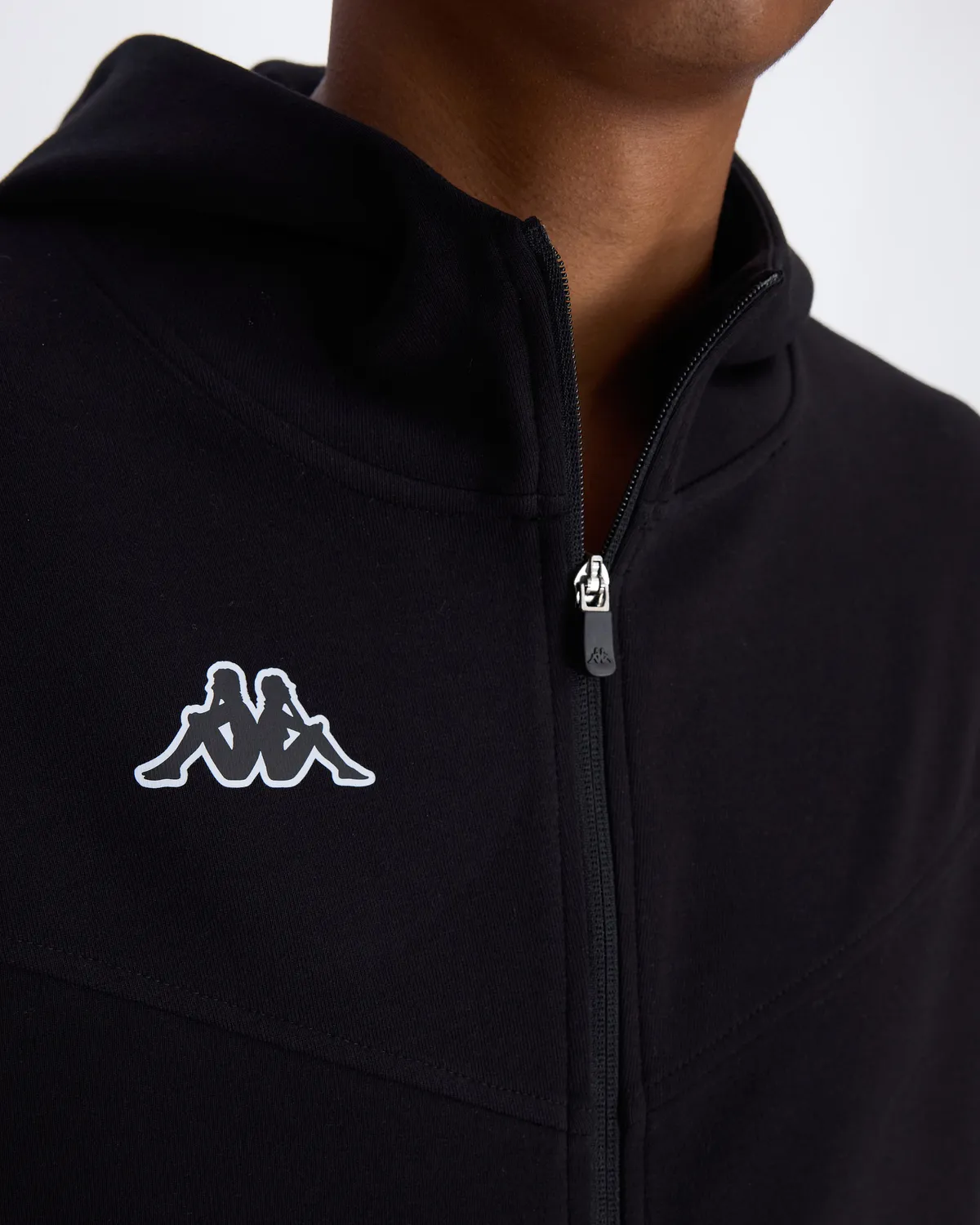 Siyah Koradi Erkek Siyah Regular Fit Fermuarlı Eşofman Üstü