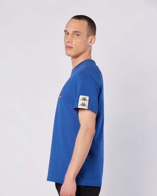 Mavi Banda Pop Erkek Mavi1 Regular Fit Tişört - KAPPA® Türkiye